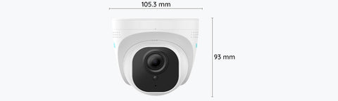 Image of 4K security camera PoE outdoor nightvision IP66 waterproof audio dome 8MP ip camera D800