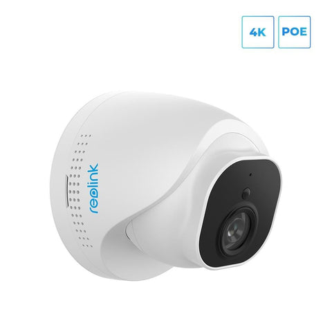 Image of 4K security camera PoE outdoor nightvision IP66 waterproof audio dome 8MP ip camera D800